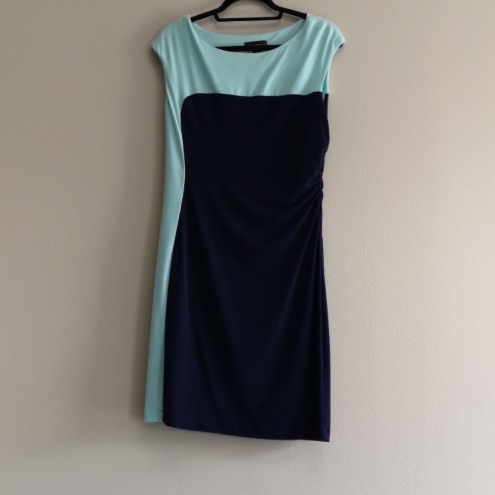 Connected Apparel cinched dress